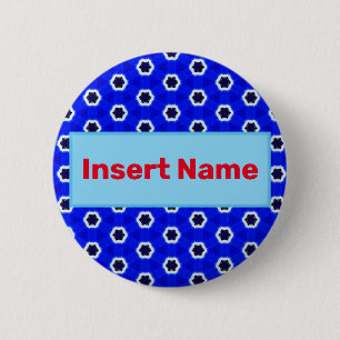 Customized Name Tag Pin Button