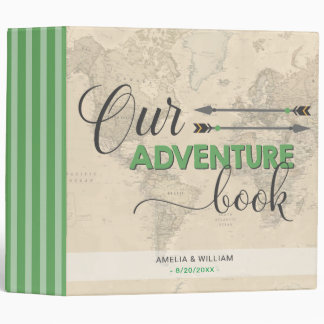 Customized Newlywed Couple Travel Book Photo Album Binder