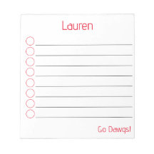 Customized Notepad