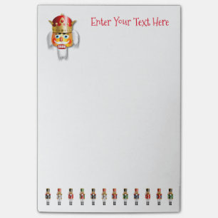 Customized Nutty Nutcrackers Cartoon Post-it Notes