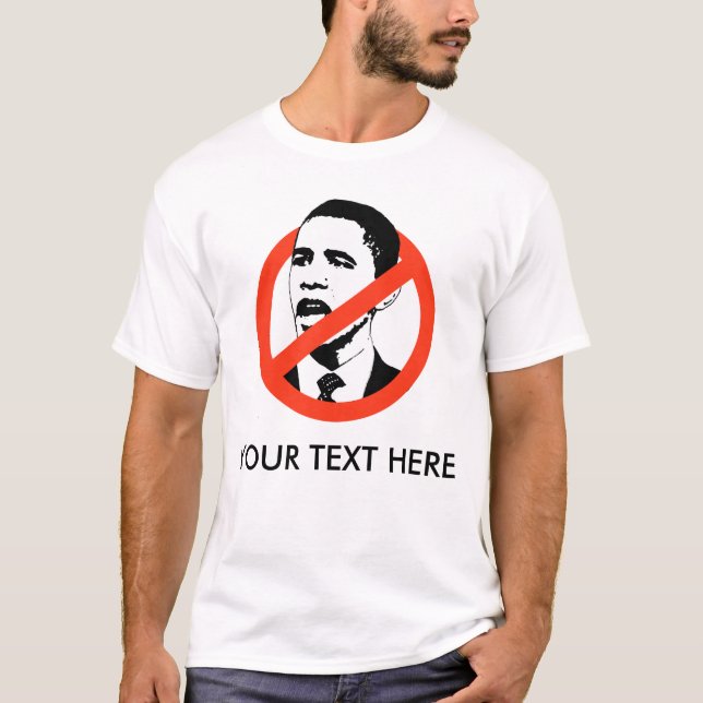 CUSTOMIZED OBAMA SLOGANS T-Shirt (Front)