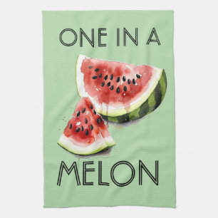Customized ONE IN A MELON Summer Vibes Party Tools Kitchen Towel