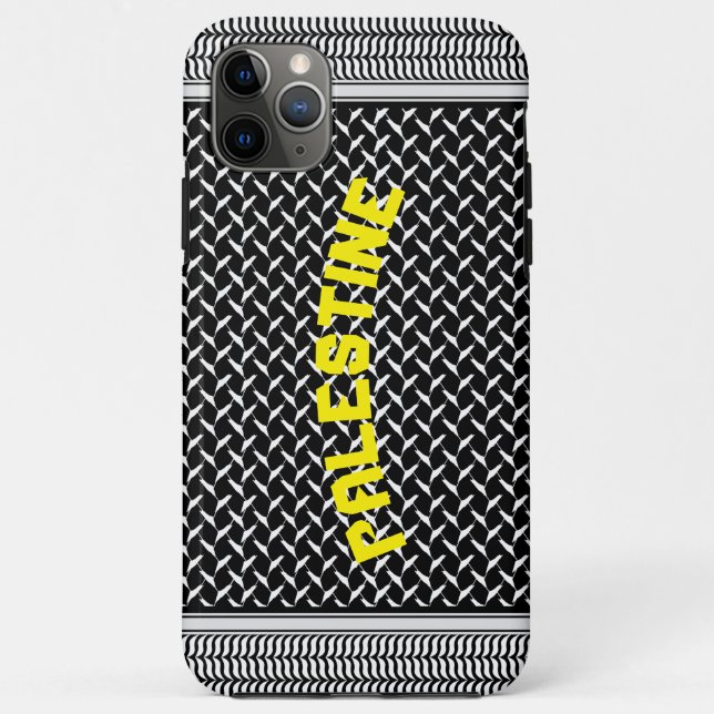 Customized Palestinian Keffiyeh  Case-Mate iPhone Case (Back)