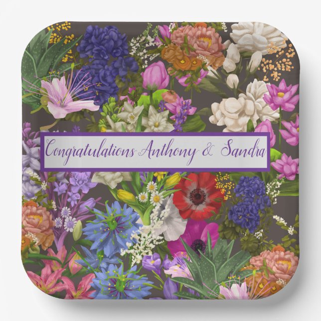 Customized  paper plate (Front)