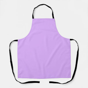 Customized Pastel Mauve Solid Colour Minimalist Apron