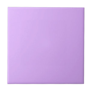 Customized Pastel Mauve Solid Colour Minimalist   Tile