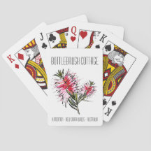 Customized Personalized Airbnb Playing Cards 