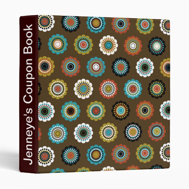 Customized & Personalized Coupon Book Binder (Front/Spine)