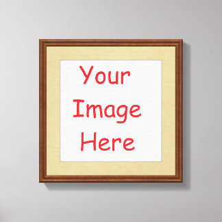 Customized personalized framed add your picture to canvas print