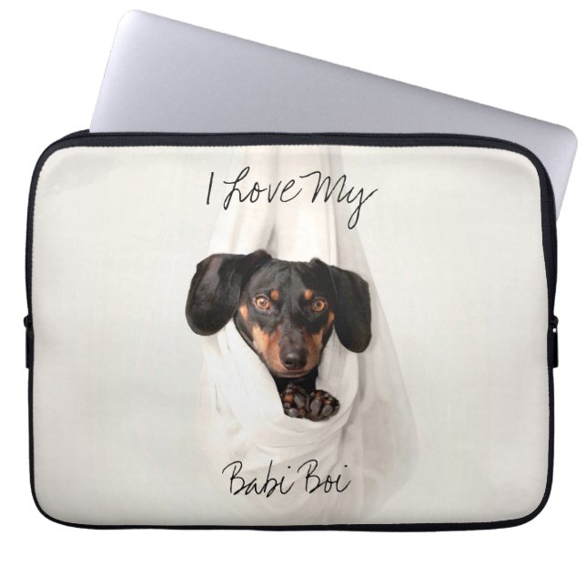 Customized Pet Dog Cat Laptop Sleeve (Front)