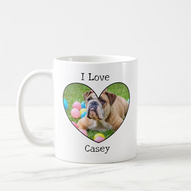 Customized Pet Photo  Coffee Mug (Left)