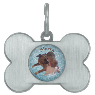 Customized Pet Photo ID Tag