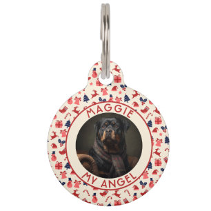 Customized Pet Themed Gift Christmas Print Tag
