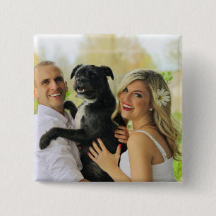 Customized Photo 2 Inch Square Button
