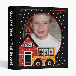Customized Photo 3rd Grade Binder