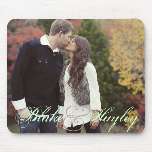 Customized Photo Mouspad Mouse Pad (Front)