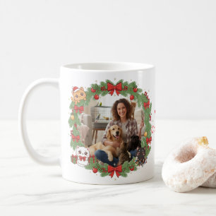 Customized Photo Mug Christmas Gift For Pet Lovers