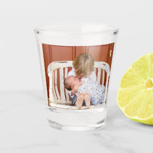 Customized Photo Personalized  Shot Glass