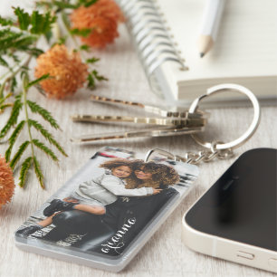 Customized Photo Template Keychain