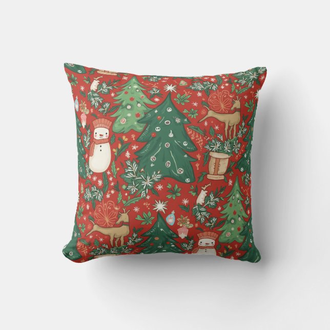 Customized pillow cushion with a Christmas feel (Front)