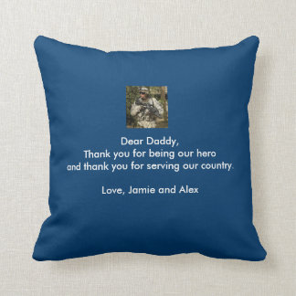 Customized Pillow with Message and Photo