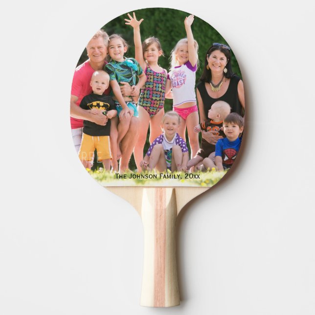 Customized Ping Pong Paddles Add Your Photo (Front)