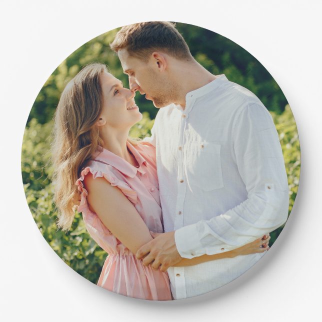 Customized Plate Custom Photo on Plate (Front)