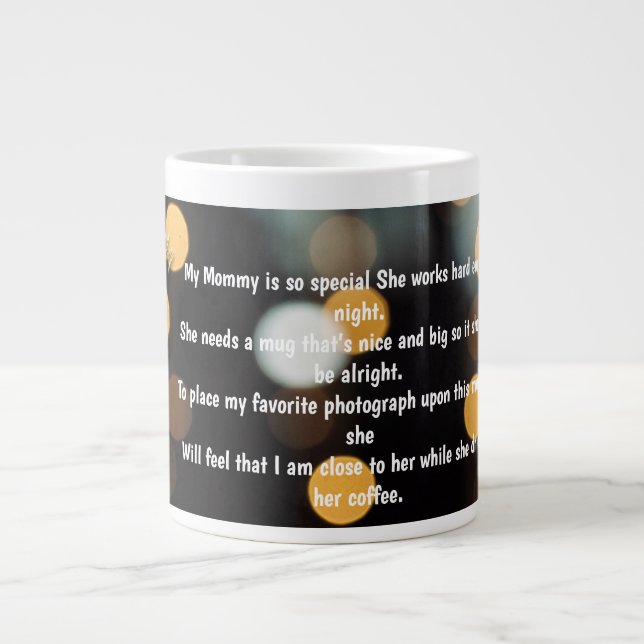 Customized Poem on Birthday Mug (Devant)