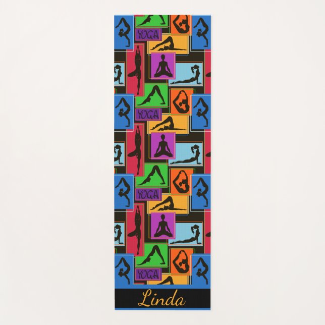 Customized Poses Yoga Mat (Front)