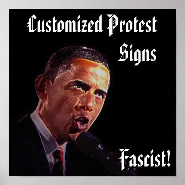 Customized Protest Signs (Front)