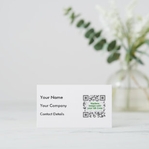 Customized QR Code For Mobile Phone Business Card