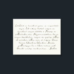 Customized quote poem wedding vow canvas art<br><div class="desc">Add your quote to this beautiful stretched canvas wall art. A personalized and thoughtful gift to cherish for years to come.</div>