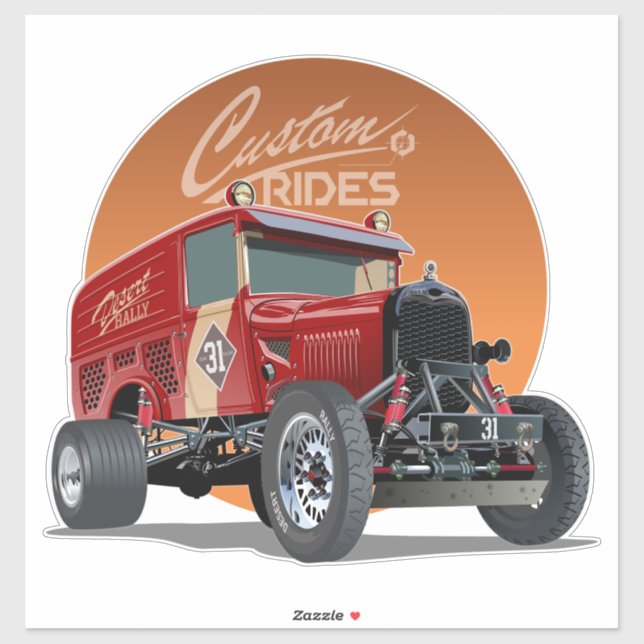 Customized retro race car concept (Sheet)