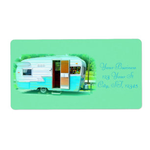 Customized Retro Vintage camper