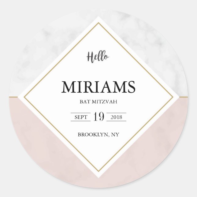 Customized Round Labels (Front)