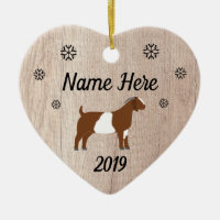 Customized Rustic Paint Boer Goat