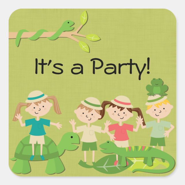 Customized Safari Stickers (Front)