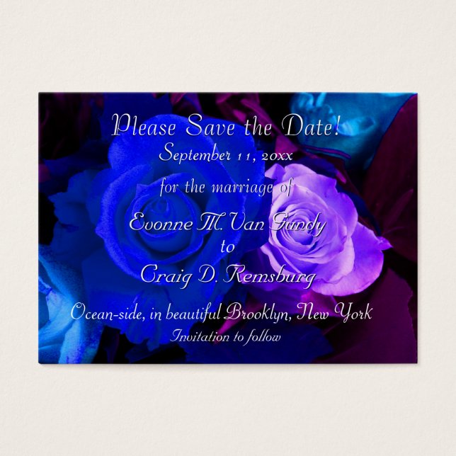 Customized Save The Date II (Front)
