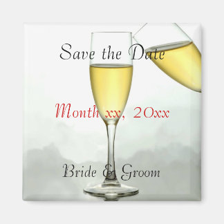 Customized Save the Date Magnet