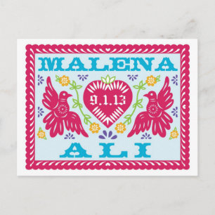 Customized Save the Date postcard