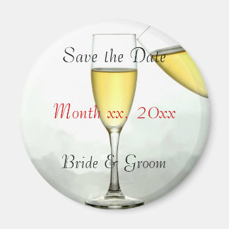 Customized Save the Date Refridgerator Magnet