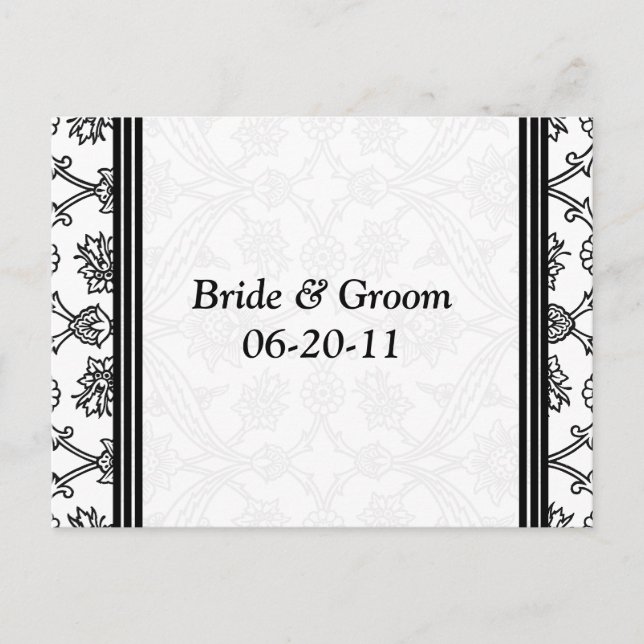 Customized Save The Dates Postcards (Front)