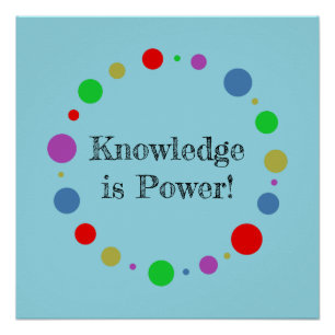 Customized School, Library Colourful Geometric Art Poster