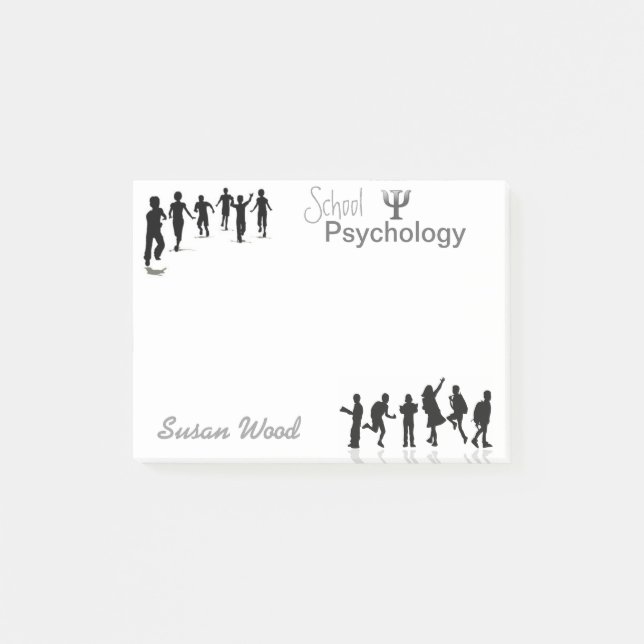 Customized School Psychology Post-it® Notes (Front)