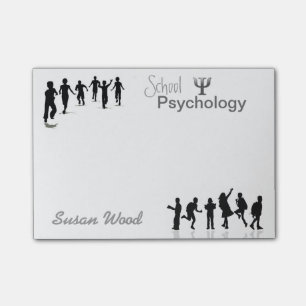 Customized School Psychology Post-it® Notes