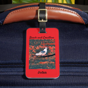 Customized Sea Bird Luggage Tag