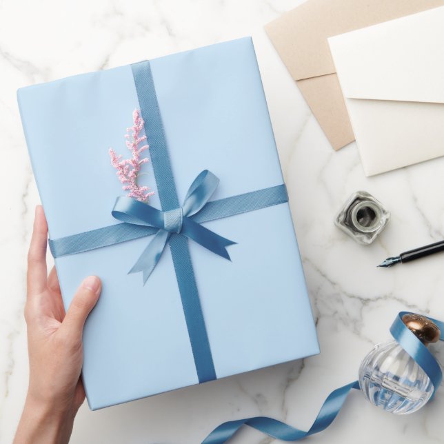 Customized Simple Stylish Modern Minimal Gift  Wrapping Paper (Gifting)