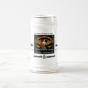 Customized Skullbreaker beer stein