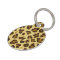 Customized Small Leopard Animal Print Pet Tag