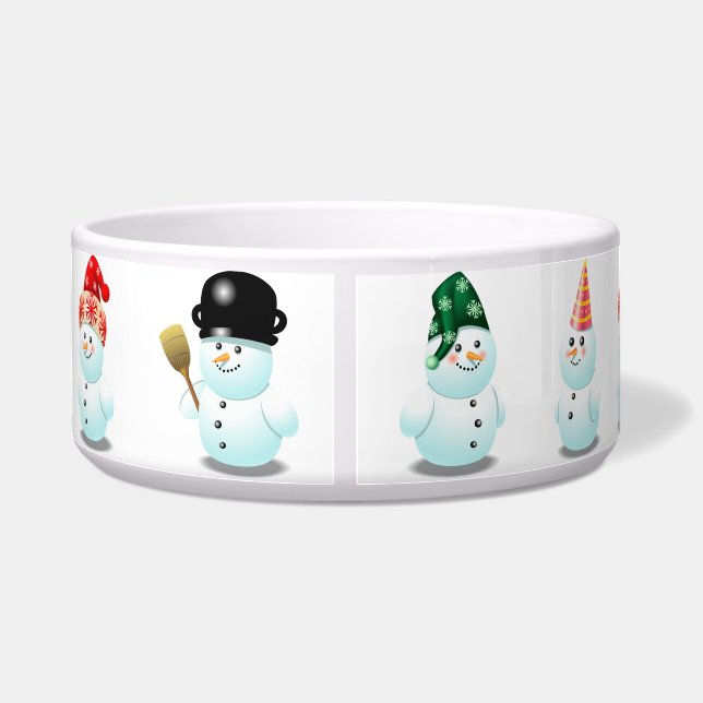 Customized Snowman Cartoon (Back)